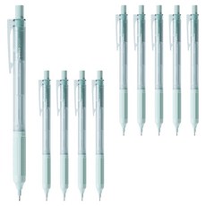 Tombow 蜻蜓牌 MONO MONOGRAPH Light 自動鉛筆 粉彩玻璃 藍色, 10個, 0.5mm