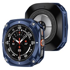 SPACE SHIELD Iron Bolt 金屬 PC 防撞保護殼, 午夜藍, 1個