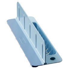 코이드림 주방 싱크대 수납 흡착식 튐방지 물막이, 블루, 1개