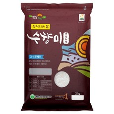 수향미 씻어나온쌀 골든퀸 3호 백미 특등급, 2kg, 1개 2kg, 1개