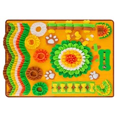 올투펫 강아지 비밀정원 노즈워크 매트, 단품, 1개