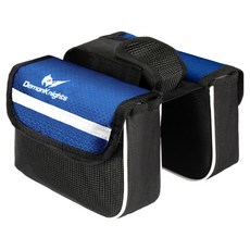 엑스터 자전거 휴대폰 거치 터치패널 프레임 수납가방 12 x 16.4 x 5 cm, 일반 블루, 1개