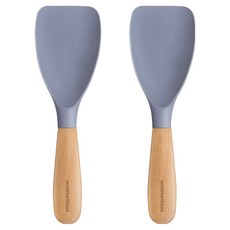 WAGENSTEIGER Essenza 鉑金矽膠多功能刮刀, 淡藍色, 2個