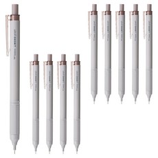 Tombow 蜻蜓牌 MONO MONO graph 輕量自動鉛筆 灰褐色, 0.5mm, 10個