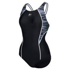 레노마스윔 여성용 지오메트릭 크로스백 원피스수영복 RN-LS2G508