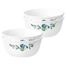 코렐 유칼립투스 면기, 화이트, 4개