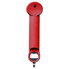 Bloom Home 多用途多功能罐瓶開瓶器, 亮紅色, 1個