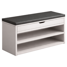 HORLA生活家居 可掀式穿鞋櫃 HXD001390N252V01 80 x 30 x 43cm, 灰色, 2層