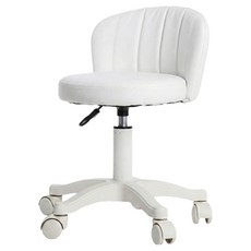 히키스 쉘핏 회전의자, 화이트, 1개