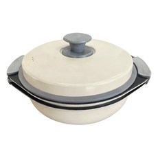 ANDY MAY2 韓匠3件組 微波專用快速料理鍋 AM-SN006A 奶茶色, 1套, 26cm
