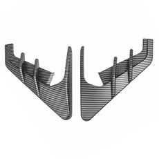 bebehome 雷霆側翼鏡頭保護飾蓋2件組 21~23年 消光碳纖, 1套, 特斯拉Model 3/Y