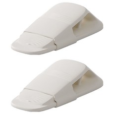 Alleophom 防撞門擋 L265-60, 白色(L265-60W), 2個