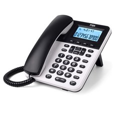 iTEK 가정용 사무용 업소용 관리실 발신자 유선 전화기, IK-670(화이트)