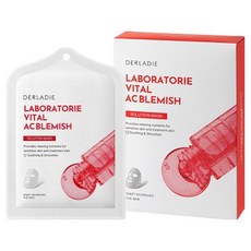 DERLADIE Laboratoire Vital AC瑕疵鎮靜修護面膜, 1個, 10入