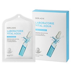 DERLADIE L'AVOILA 美妝巴黎 活力水潤涼感鎮靜水漾修護面膜, 1個, 10入