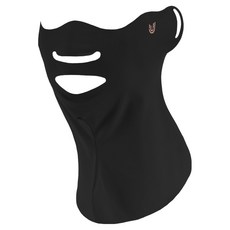 유투스포츠 롱넥 익스트림 마스크, 블랙, 1개