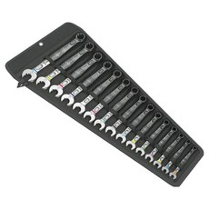 Wera 6003 公制規格梅開扳手 15件組 020302, 1套