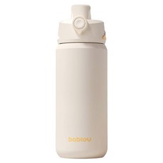 bablov 花伴森 316幾何運動保溫水壺, 岩石白, 1個, 750ml
