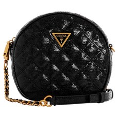 게스 여성용 줄리 퀼팅 라운드 미니백 HO3A3A2