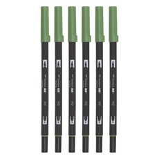 톰보 ABT 듀얼 브러시펜, 192 아스파라거스, 6개