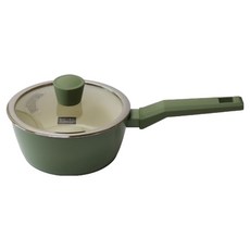 키친플라워 인덕션 편수냄비, 18cm, 그린애플, 1개