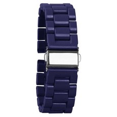 젤리타이거 파스텔 캔디 블럭 스트랩 밴드 20mm, 네이비, 1개