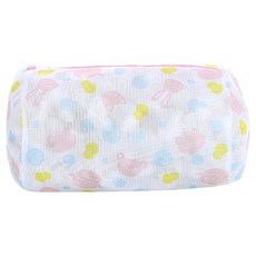 썬앤드림 데일리 옷감보호 미세 메쉬 세탁망 원통형 35 x 20 cm, 혼합색상, 1개