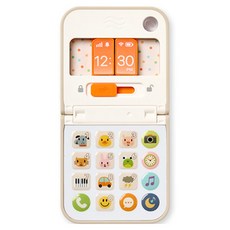 MY LITTLE TIGER 開口說旋律翻蓋電話, 混合顏色, 1個