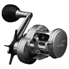 CREMAN Little Giant 拋投捲線器 短爪章魚 烏賊 章魚 船釣 釣魚捲線器 鐵板釣 左手把, 單一商品, 銀色