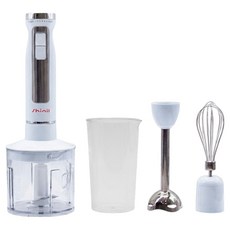 Shinil 信一 3合1萬用手持攪拌棒 白色, SMX-FR600HB