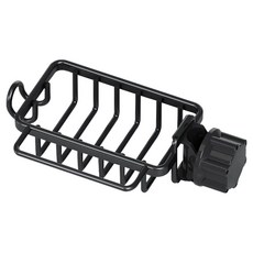 아케이바이 공중부양 고급형 물빠짐 수세미 거치대, 1개, 블랙