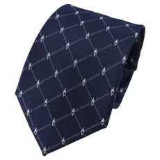 Mscope 格紋縫線點綴自動領帶 MN529