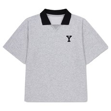 theyoungster Polham Kids 兒童青少年撞色翻領短袖T恤