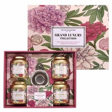 Aap Ki Pasand 豪華尊爵系列 茶葉禮盒 200g, 1套, 紅茶香蕉 50g + 阿爾彭索芒果 50g + 百香果香草 50g + 巧克力薄荷 50g