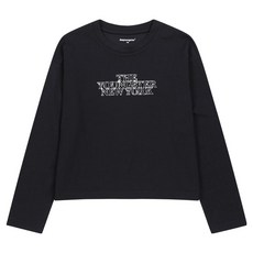 theyoungster Polham Kids 兒童青少年 雙層針織布料 字母 長袖T恤