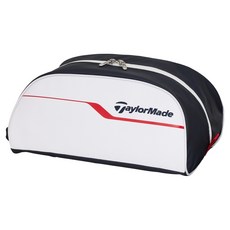 TaylorMade 動感高爾夫球鞋袋, 海軍藍 + 白色 + 紅色, 1個