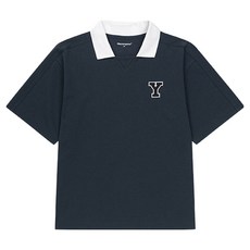 폴햄키즈 아동용 배색 카라 반팔티