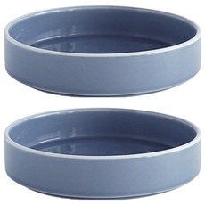 ROUND N FLAT Flow 大號小菜碗, 深藍色, 2個