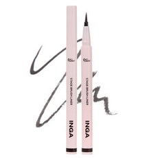 잉가 스테이지 브러쉬 라이너 0.6g, 데일리 블랙, 1개