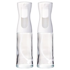 AKEIBY 超細緻霧狀噴霧玻璃瓶 200ml, 透明, 2個