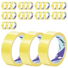 신흥테이프 프리미엄 국산 물레방아 다용도 리필용 문구테이프 16mm, 30개