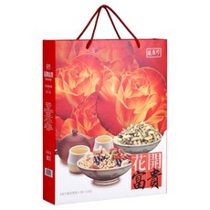 盛香珍 花開富貴禮盒 杏仁小魚 + 每日養身堅果, 500g, 1套