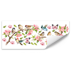 ROI라이프 수채화감성 동물 데코 벽스티커, Type 15