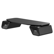 조이트론 PC 컴퓨터 게이밍 블루투스 스피커 사운드바 모니터받침대, MOBASE, 블랙