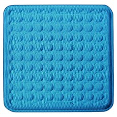 KEYIE 3D凝膠蜂窩涼感減壓坐墊 辦公室/汽車適用, 藍色