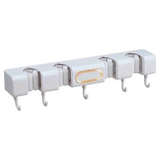 아케이바이 고급형 벽걸이 밀대걸레 거치대, 1개