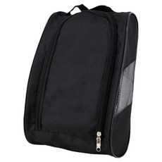 하임픽 슬림형 통기성 골프 슈즈백, 블랙, 1개