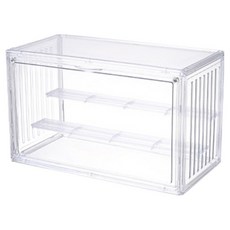 MaDaKkuMi 透明壓克力收納櫃 04 條紋 3層, 1個