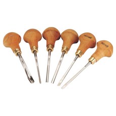 pfeil 曲面作業用油氈塊雕刀6件組 PFE-LSC, 1套