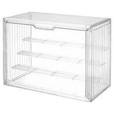 MaDaKkuMi 透明壓克力收納櫃 02 條紋 4層, 1個